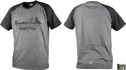 Spro Freestyle T-shirt Grijs/zwart