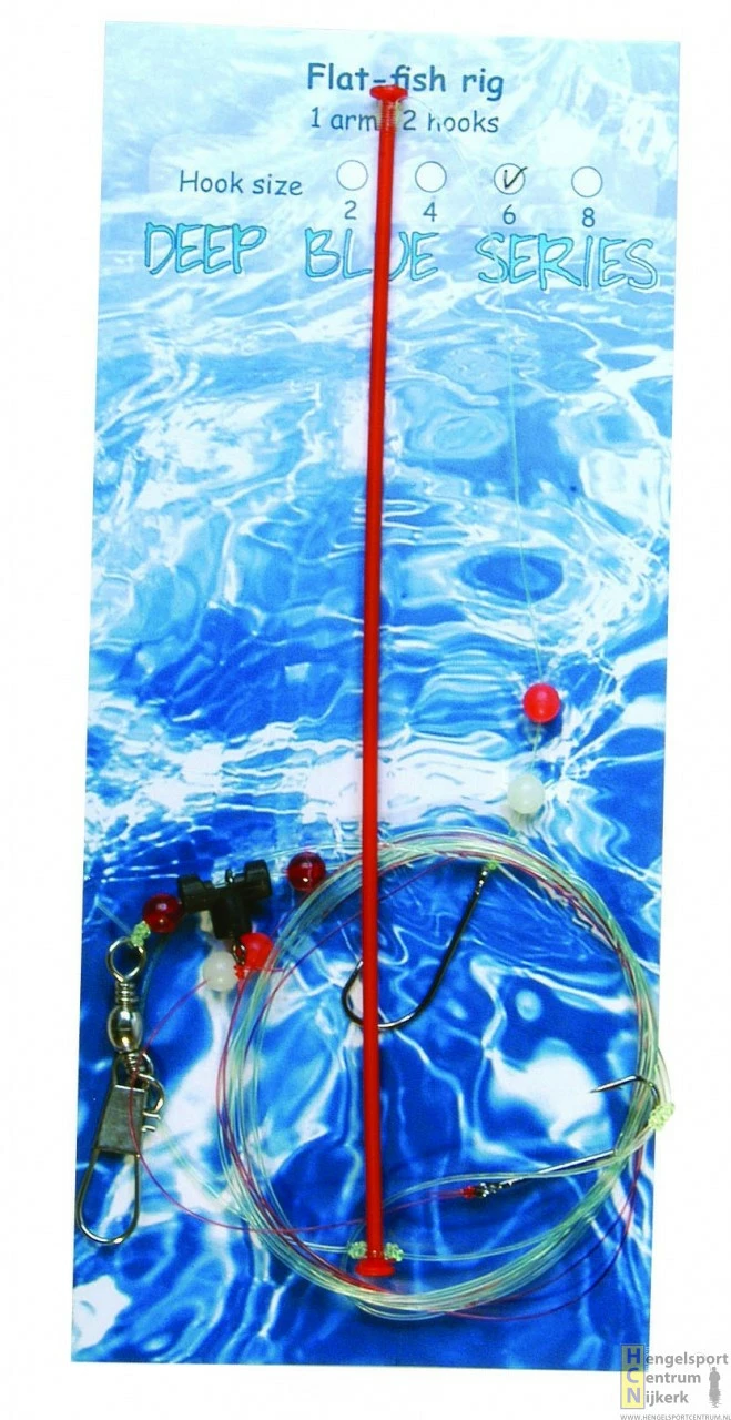 Albatros Luminous Flat Fish Rig 2 Haken 3 Albatros Luminous Flat Fish Rig 2 Haken