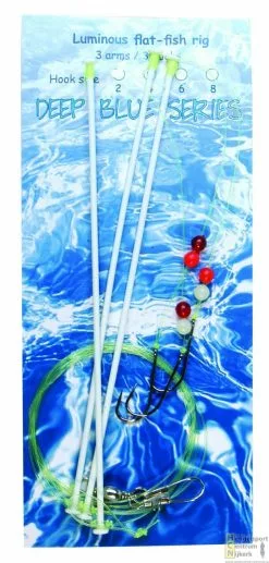 Albatros Luminous Flat Fish Rig 3 Haken