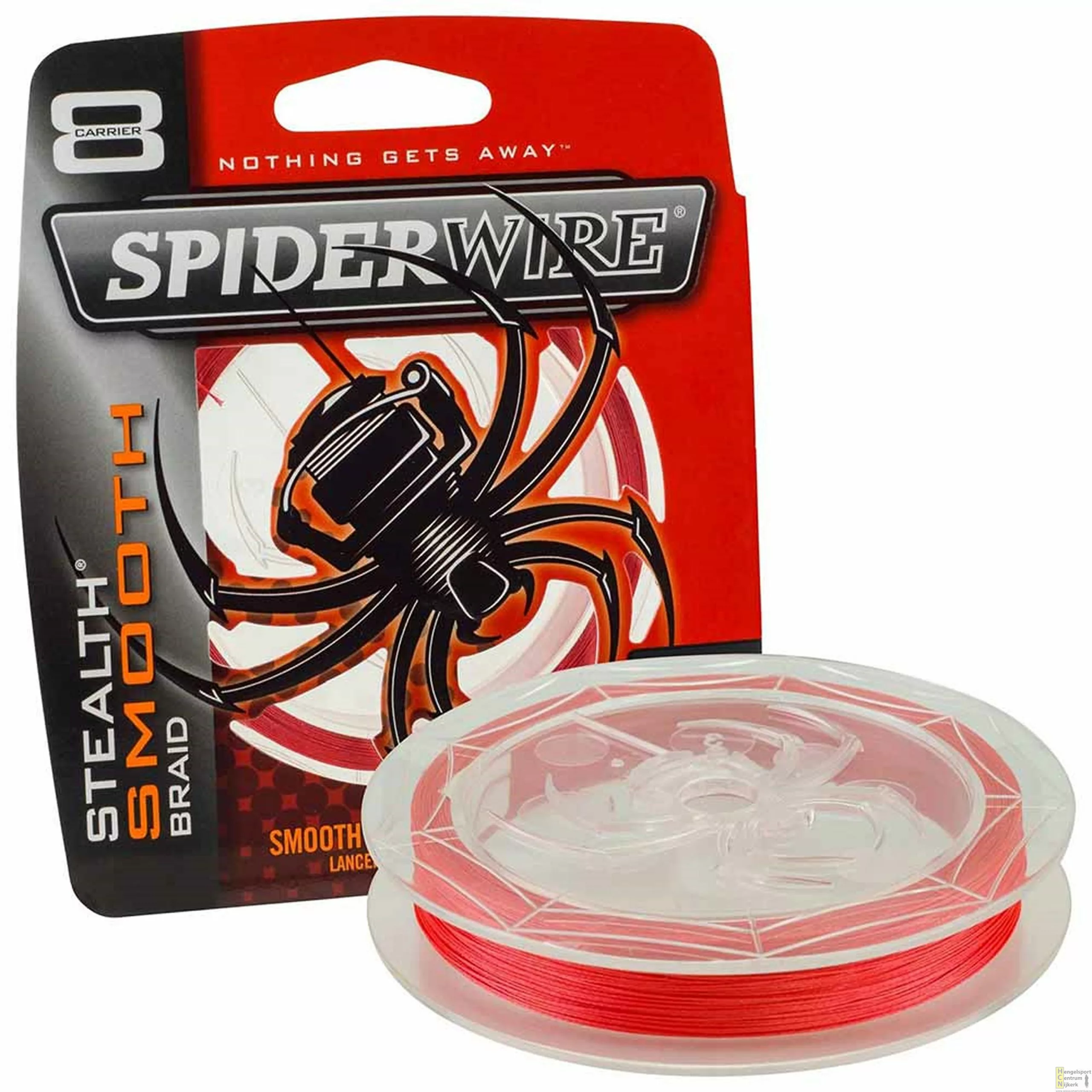 Spiderwire Stealth Smooth 8 Red Gevlochten Lijn 3 Spiderwire Stealth Smooth 8 Red Gevlochten Lijn